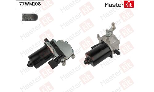 Мотор стеклоочистителя | перед Master KiT, арт. 77WM108