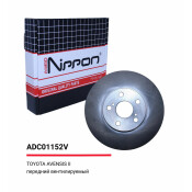 Диск тормозной Allies Nippon, передний, арт. ADC01152V