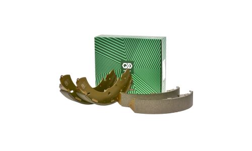Колодки тормозные барабанные Pilenga, комплект на ось (4 шт), арт. BS-P 8503