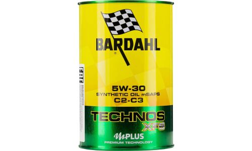 Масло моторное Bardahl Technos XFS 5w30, синтетическое, API SP RC, ILSAC GF-6A, ACEA C2/C3, универсальное, арт. 342039