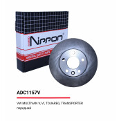 Диск тормозной Allies Nippon, передний, арт. ADC1157V