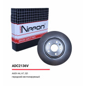 Диск тормозной Allies Nippon, передний, арт. ADC2136V