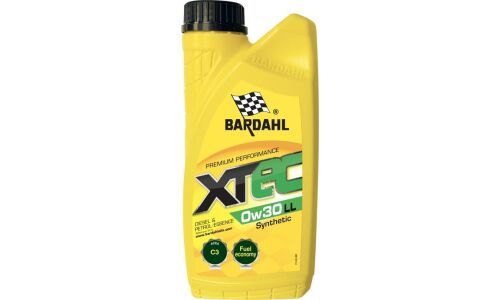 Масло моторное Bardahl XTEC LL 0w30, синтетическое, ACEA C3, универсальное, 1л, арт. 34141
