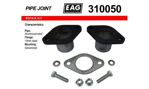Фланцевое соединение выхлопной трубы EAG, Ø50мм, арт. 310050