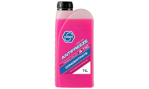 Антифриз NGN Long Life Antifreeze A-110, P-OAT, розовый, концентрат, 1л, арт. V172485933