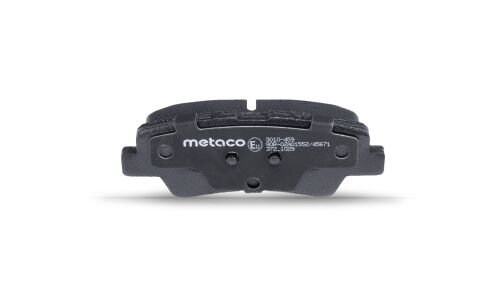 Колодки тормозные дисковые Metaco, задние, комплект на ось (4 шт), арт. 3010-459
