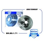 Диск тормозной Brave, передний, арт. BR.BD.1.71