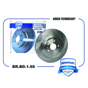 Диск тормозной Brave, передний, арт. BR.BD.1.66