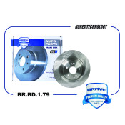 Диск тормозной Brave, передний, арт. BR.BD.1.79