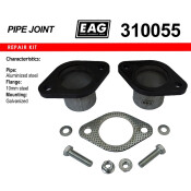 Фланцевое соединение выхлопной трубы EAG, Ø55мм, арт. 310055