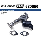 Клапан EGR BMW 1 E87/ 3 E90/5 E60 1.6 I-2.0i EAG EAG, арт. 680950