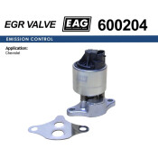 Клапан EGR CHEVROLET AVEO/LACETTI/CRUZE/NUBIRA 1.4-1.6 EAG EAG, арт. 600204