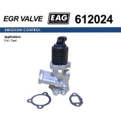 Клапан EGR FIAT DOBLO/PANDA , OPEL CORSA/TIGRA 1.3D EAG EAG, арт. 612024