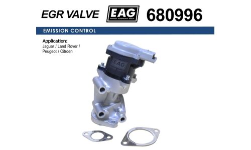 Клапан EGR JAGUAR S-TYPE II/XF I/XJ, LAND ROVER DISCOVERY III, PEUGEOT 407/607, CITROEN C5/C6 2.7 HDI EAG EAG, арт. 680996