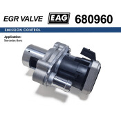 Клапан EGR MERCEDES SPRINTER/ W639 Vito 3.0CDI EAG EAG, арт. 680960