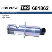 Клапан EGR NISSAN PRIMERA P12, RENAULT MEGANE II 1.9 DCI EAG EAG, арт. 681862