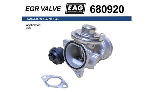 Клапан EGR VAG A4/A6/PASSAT/TRANSPORTER V 03- 1.9TDI EAG EAG, арт. 680920