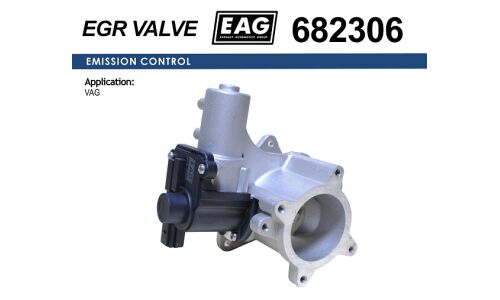 Клапан EGR VAG TRANSPORTER/MULTIVAN/CRAFTER/TOUAREG 03- 2.5TDI EAG EAG, арт. 682306