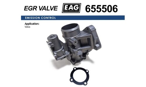 Клапан EGR VOLVO S40 II /S60 I/C70 II/V70 II/XC60 I/XC70 II/V70/XC 90 I 2.4 D5 EAG EAG, арт. 655506