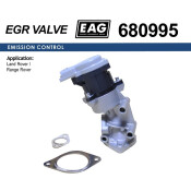Клапан EGR левый LAND ROVER DISCOVERY 2.7TD 2004 -, RANGE ROVER SPORT 2.7TD 2005 - EAG EAG, арт. 680995