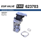 Клапан EGR правый LAND ROVER DISCOVERY 2.7TD 2004 -, RANGE ROVER SPORT 2.7TD 2005 - EAG EAG, арт. 623703