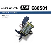 Клапан электромагнитный AUDI 80/100/A3/A4/A6, SKODA OCTAVIA/SUPERB, VW GOLF IV/PASSAT B3/B4/B5 EAG EAG, арт. 680501