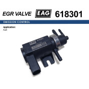 Клапан электромагнитный AUDI A3/A4, SKODA FABIA I/OCTAVIA I/SUPERB I/II, VW BORA/GOLV IV/TRANSPORTER/SHARAN/PASSAT 1.9 TDI EAG EAG, арт. 618301