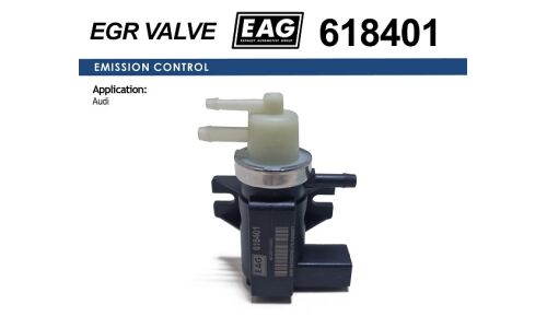 Клапан электромагнитный AUDI A3/A4, SKODA/FABIA/OCTAVIA/SUPERB, VW BORA/CADDY/CRAFTER/GOLF/JETTA/PASSAT/TIGUAN/TOUAREG/TRANSPORTER EAG EAG, арт. 618401