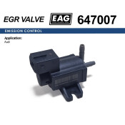 Клапан электромагнитный AUDI A5/S5,SKODA SUPERB/VW PASSAT/CRAFTER/TIGUAN EAG EAG, арт. 647007