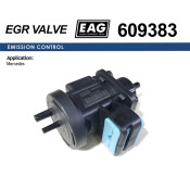 Клапан электромагнитный MERCEDES C-Class W202/E-Class W210/A-Class W168/ML W163/Sprinter/Vito EAG EAG, арт. 609383