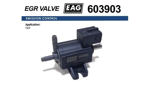 Клапан электромагнитный OPEL ASTRA G/H/INSIGNIA/ZAFIRA A/B, SAAB 9-5 1.6 LET/ 2.0LET/LEL EAG EAG, арт. 603903