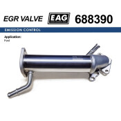 Радиатор охлаждения EGR FORD TRANSIT 2.2TDCI EAG EAG, арт. 688390