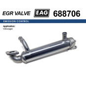 Радиатор охлаждения EGR VW CRAFTER 2.5 TDI EAG EAG, арт. 688706