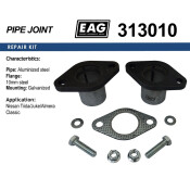 Фланцевое соединение выхлопной трубы EAG, для Nissan Tiida / Juke / Almera, арт. 313010