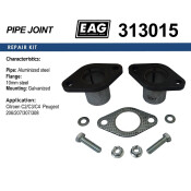 Фланцевое соединение выхлопной трубы EAG, для Citroen C2 / C3 / C4, Peugeot 206 / 207 / 307 / 308, арт. 313015