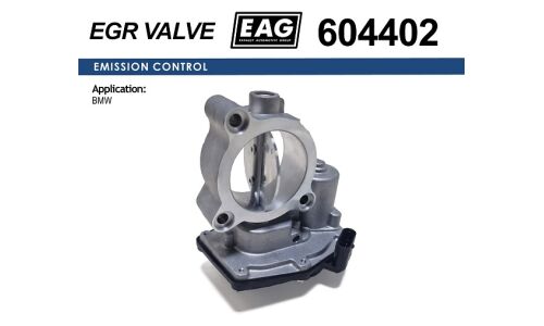 Дроссельная заслонка BMW 1/3/5/6/7/X1/X3/X5/X6, TOYOTA VERSO/AURIS/AVENSIS/RAV4 EAG EAG, арт. 604402