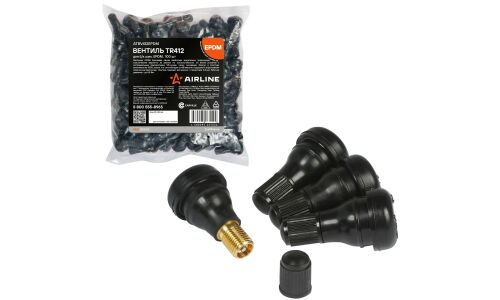 Вентиль для б/к шин TR412 PRO, EPDM резина AIRLINE, арт. ATRV412EPDM