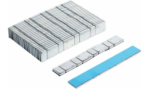 Груз балансировочный самоклеящийся стальной 4*5гр/4*10гр, 50 шт. AIRLINE, арт. ATRK171