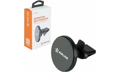 Держатель для проводов Airline, в дефлектор, магнитный MagSafe, чёрный, арт. AEAG011