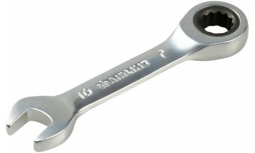 Ключ комбинированный трещоточный короткий 10мм PRO AIRLINE, арт. ATAL014