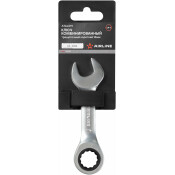 Ключ комбинированный Airline PRO, 16мм, с трещоткой, арт. ATAL019