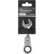 Ключ комбинированный Airline PRO, 16мм, с трещоткой, шарнирный, арт. ATAL029