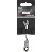Ключ комбинированный Airline PRO, 8мм, с трещоткой, шарнирный, арт. ATAL023
