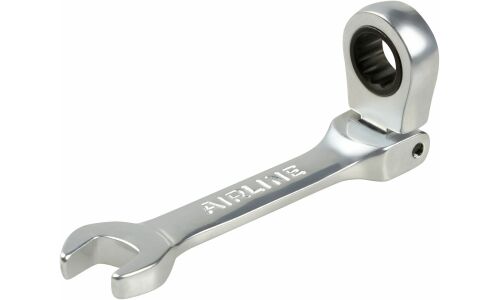 Ключ комбинированный Airline PRO, 8мм, с трещоткой, шарнирный, арт. ATAL023