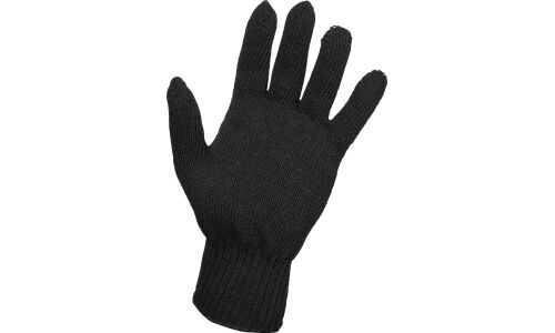 Перчатки хлопчатобумажные Airline, чёрные, 7 класс вязки, размер XL, 1 пара, арт. ADWG028