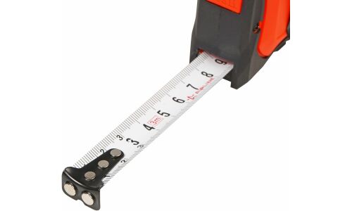 Рулетка в прорезиненном корпусе 3мх16мм, автостоп, магнитный зацеп AIRLINE, арт. ATBQ026