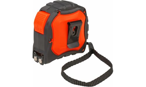 Рулетка в прорезиненном корпусе 5мх19мм, автостоп, магнитный зацеп AIRLINE, арт. ATBQ027