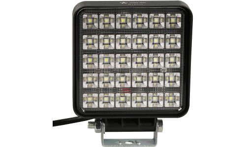 Фара светодиодная квадратная, 30 LED рассеяный свет, 30W (108х108х37) 12/24V PLUS AIRLINE, арт. ALED101