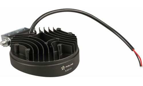 Фара светодиодная круглая, 24 LED рассеяный свет, 36W (112х112х47) 12/24V PRO AIRLINE, арт. ALED105