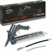 Шприц пневматический импульсный 500мл PRO, клапан уд. воздуха (возможно примен. картриджа) AIRLINE, арт. ATGG100